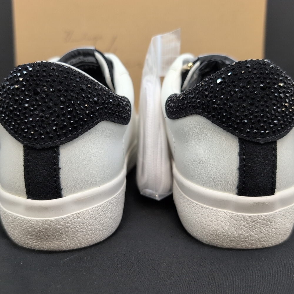 Vintage Havana Grande Slip On Women's Sneaker US 7.5 Black & White - Picture 9 of 16